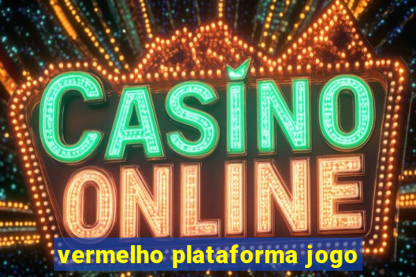 vermelho plataforma jogo